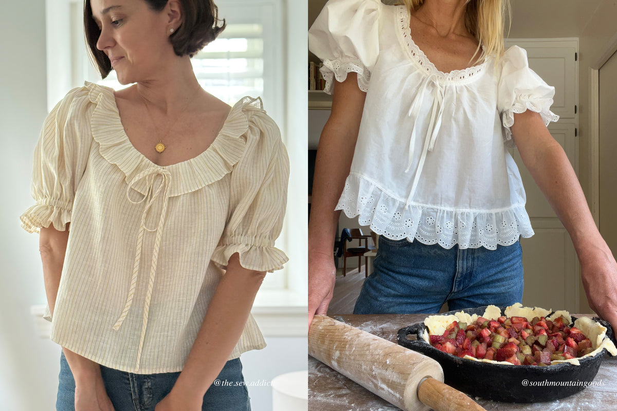 Celine Blouse PDF sewing pattern