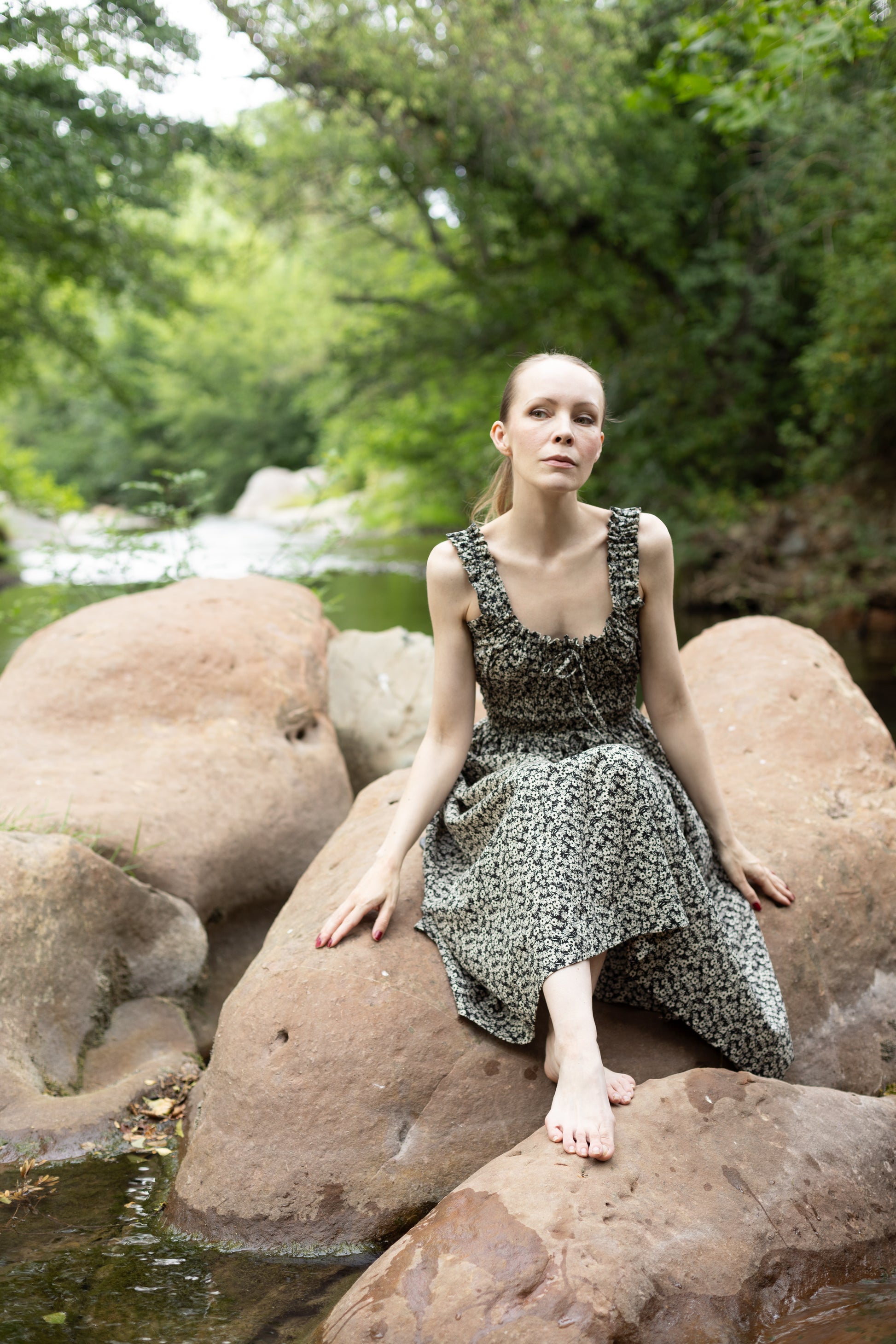 silver saga eleonora dress Introducing the long-sleeved Eleonora dress pattern Silversaga Patterns