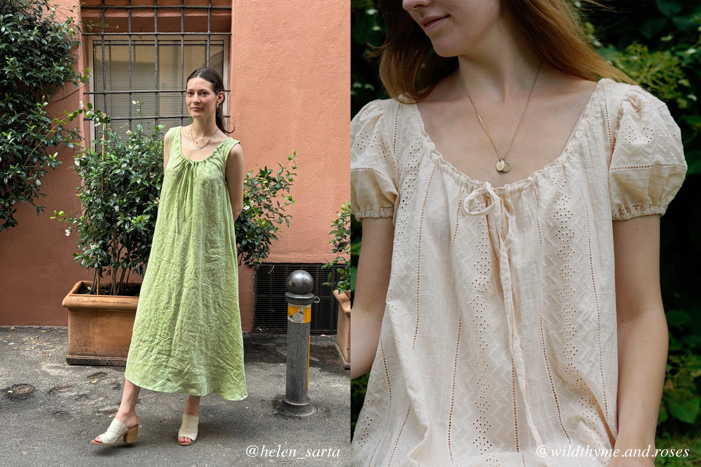 Chloe Dress & Top PDF sewing pattern