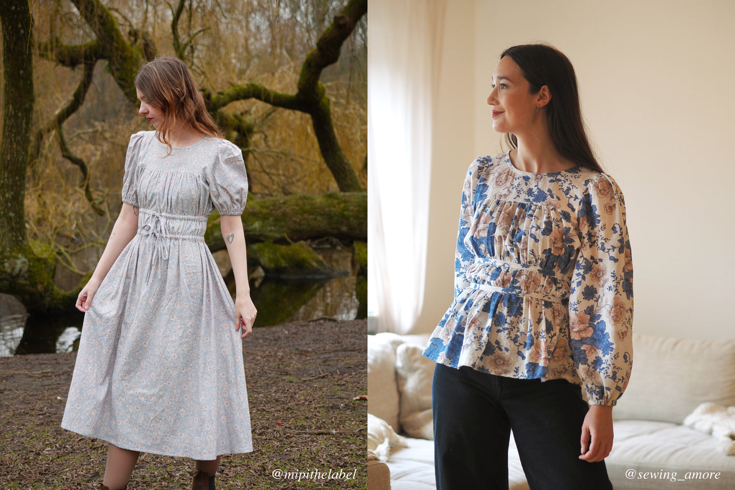 Celeste Dress & Top PDF sewing pattern