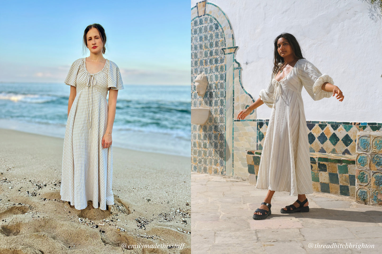 Ella dress PDF sewing pattern