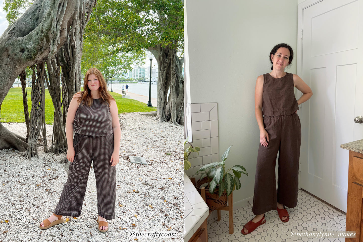 Lea Top, Pants & Skirt PDF sewing pattern