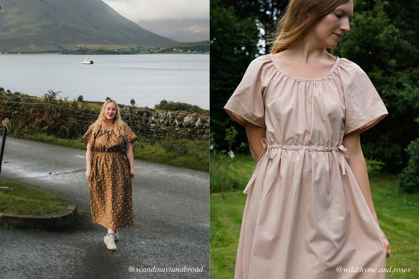 Alma Dress PDF sewing pattern