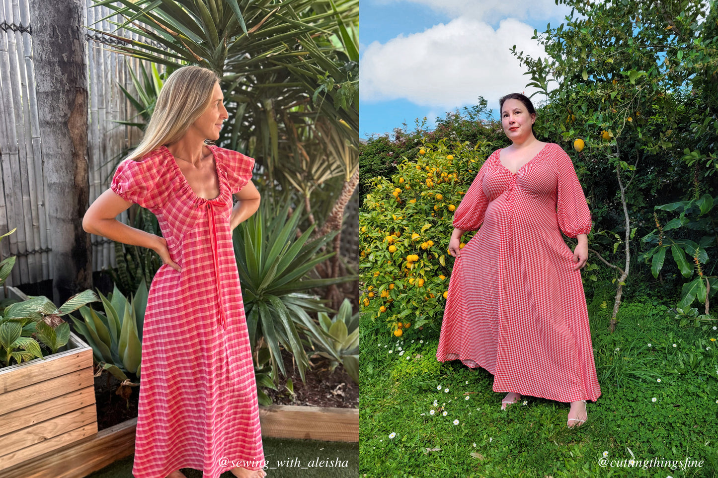 Ella dress PDF sewing pattern