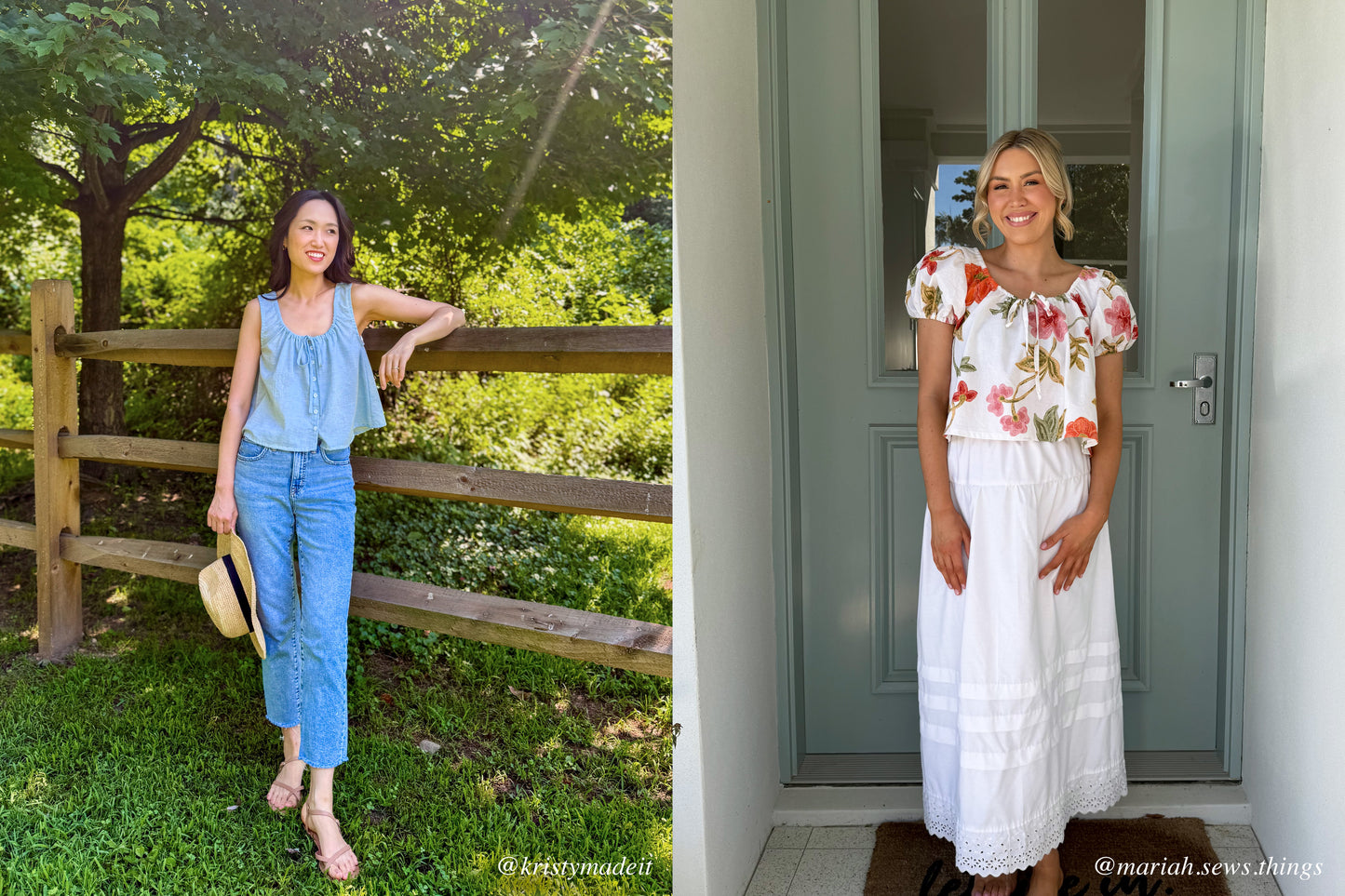 Chloe Dress & Top PDF sewing pattern
