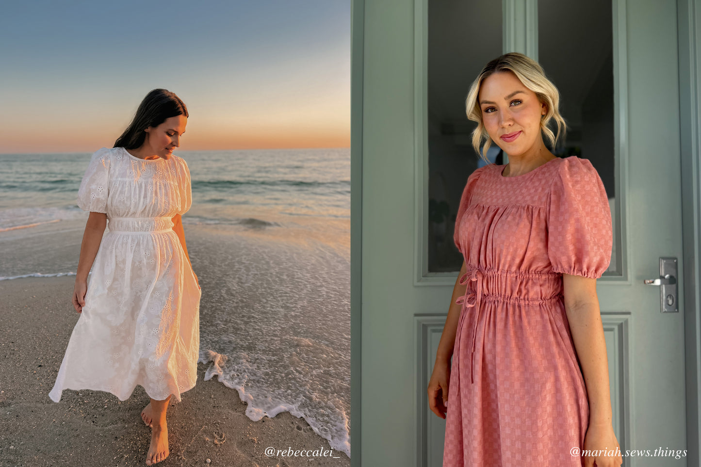 Celeste Dress & Top PDF sewing pattern
