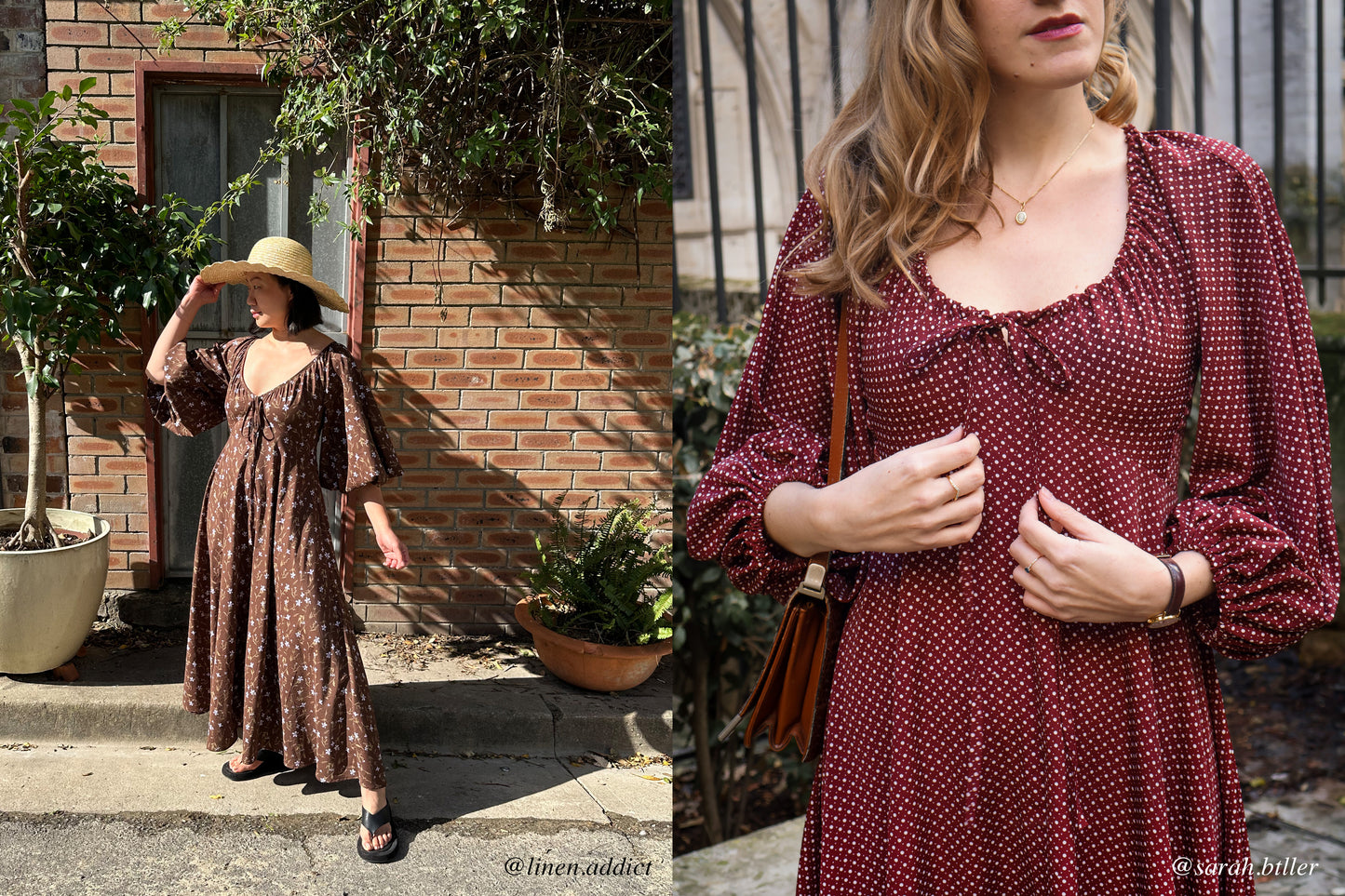 Ella dress PDF sewing pattern