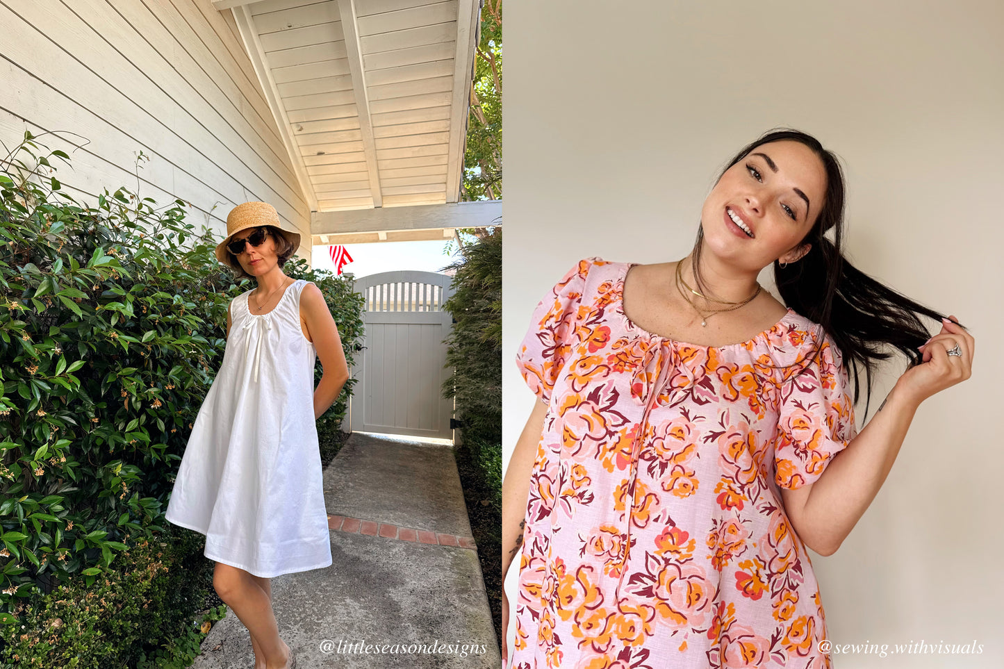 Chloe Dress & Top PDF sewing pattern