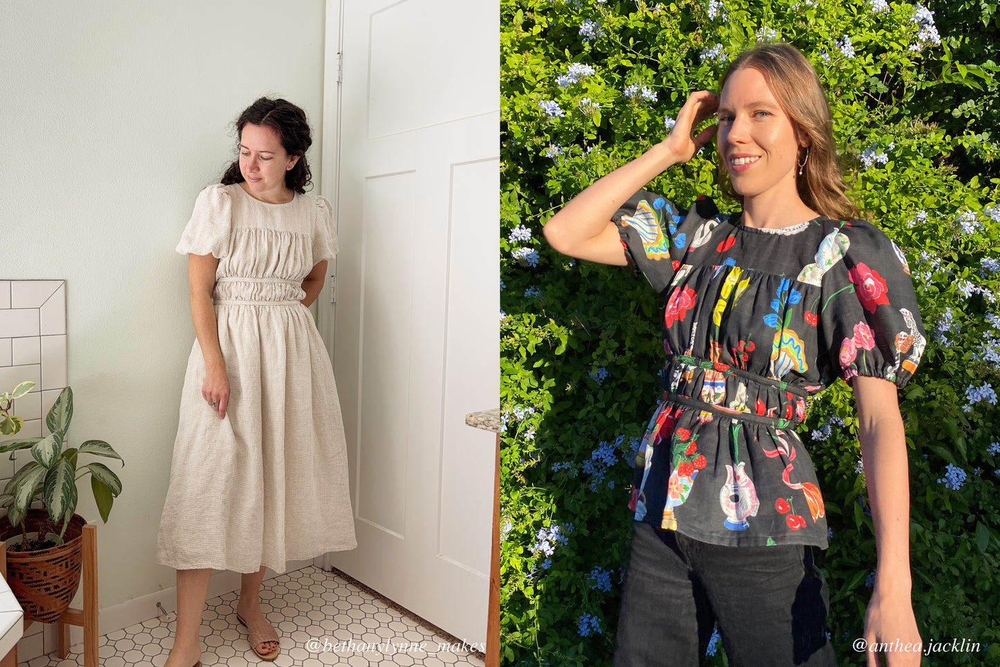Celeste Dress & Top PDF sewing pattern