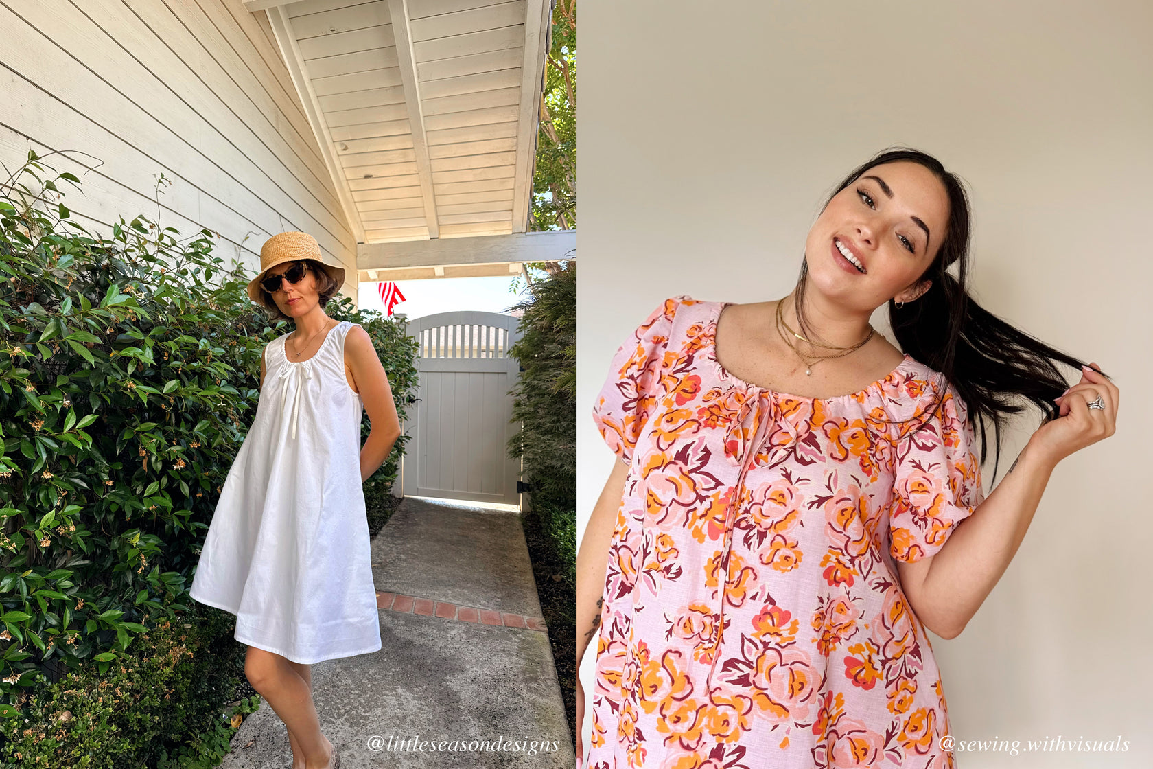 Chloe Dress & Top PDF sewing pattern – Silversaga Patterns
