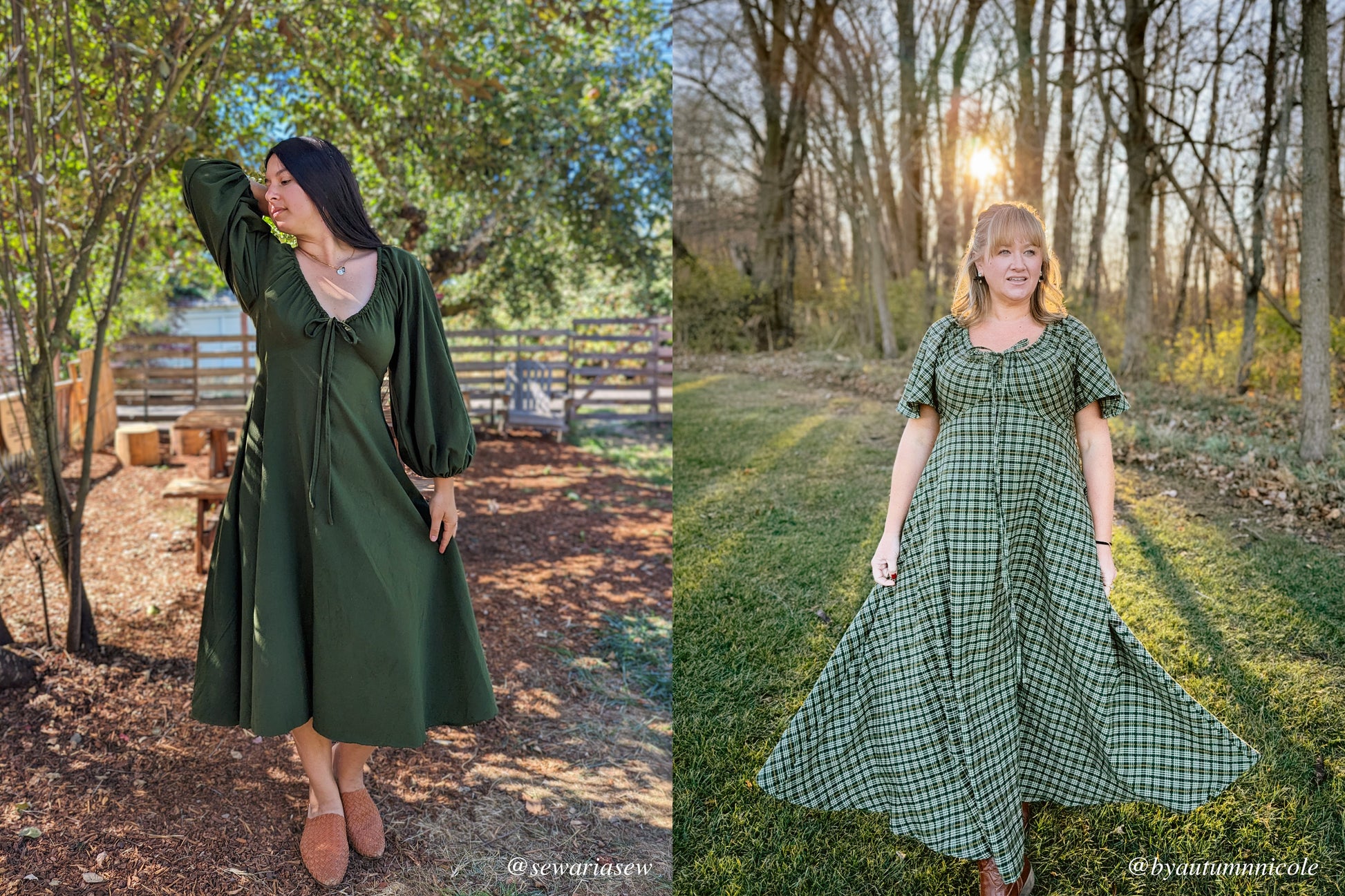 Ella dress PDF sewing pattern – Silversaga Patterns