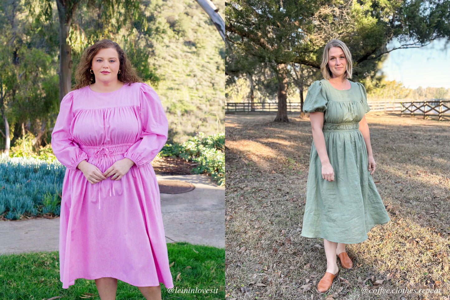 Celeste Dress & Top PDF sewing pattern