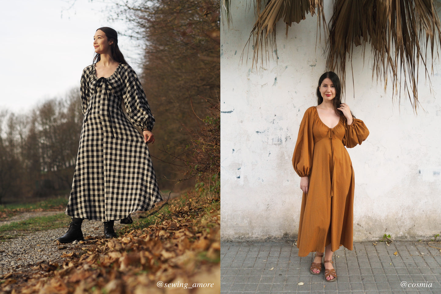 Ella dress PDF sewing pattern