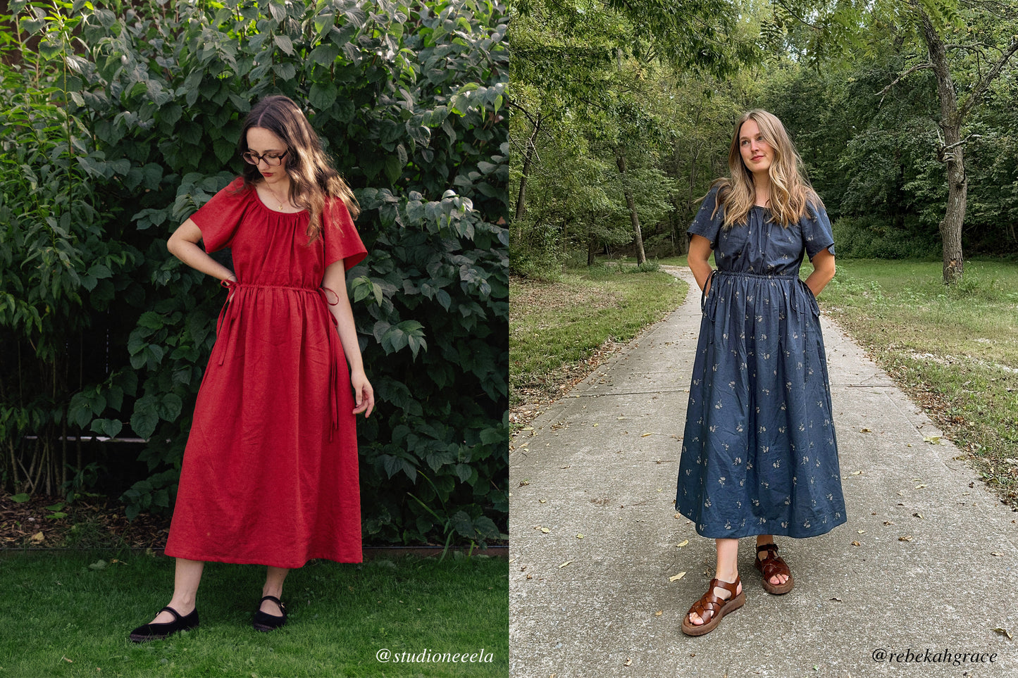 Alma Dress PDF sewing pattern